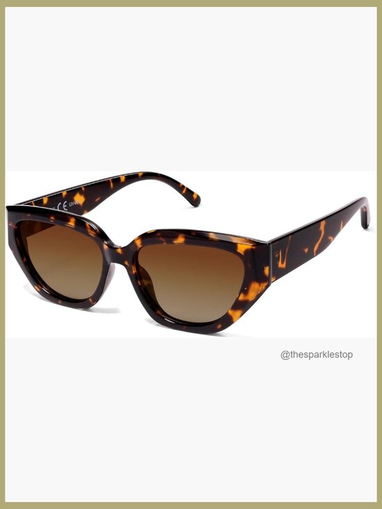 Cat Eye Polarized Sunglasses with UV400 TAC Lenses main image 5